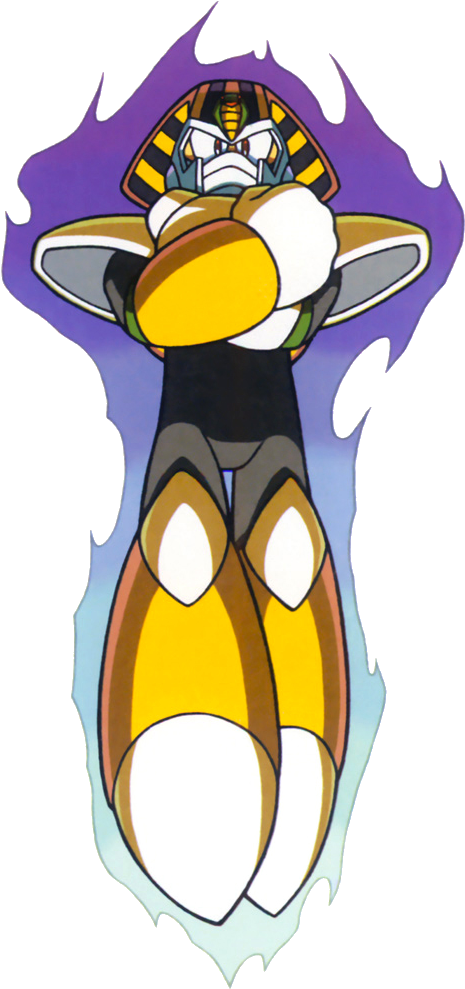 Dabir Posted - - Mega Man Pharaoh Man (492x1016), Png Download