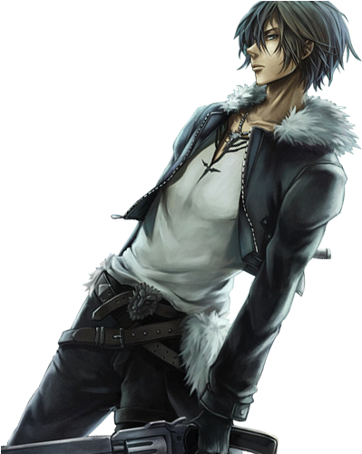 Cloud Strife Render Download - Squall Final Fantasy Anime (620x500), Png Download