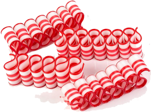 Christmas Ribbon Clipart Ribbon Candy - Cake Decorating (500x500), Png Download