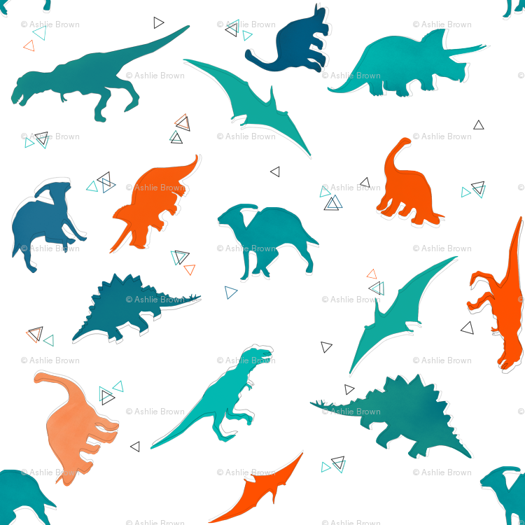 Cafepress Dinosaur Cowboy 5'x7'area Rug (750x750), Png Download