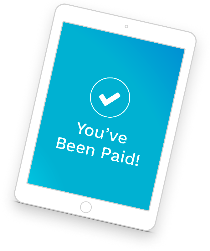 You've Been Paid - Tablet Computer (682x811), Png Download