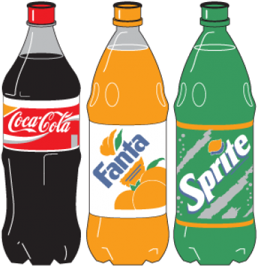 Coca Cola Bottle Clip Art - Soft Drinks Clipart Png (518x518), Png Download