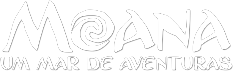 Moana Image - Line Art (800x310), Png Download