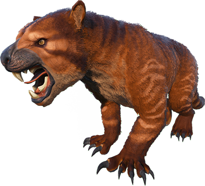 Thylacoleo - Thylo Ark (400x362), Png Download