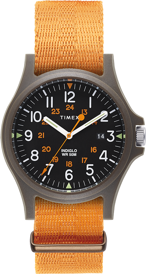 Acadia 40mm Fabric Strap Watch - Timex Acadia (750x900), Png Download
