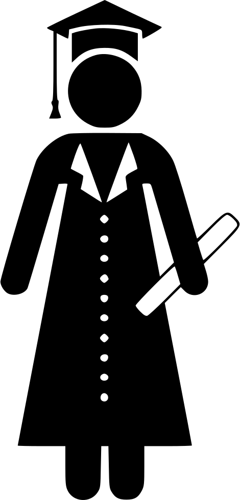 Man Woman Person Graduation Comments - Euclidean Vector (470x980), Png Download