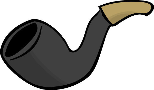 28 Collection Of Tobacco Pipe Clipart - Pipe Clipart (600x351), Png Download