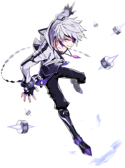 Lost In Time - Add Elsword Classes Time Tracer (474x600), Png Download