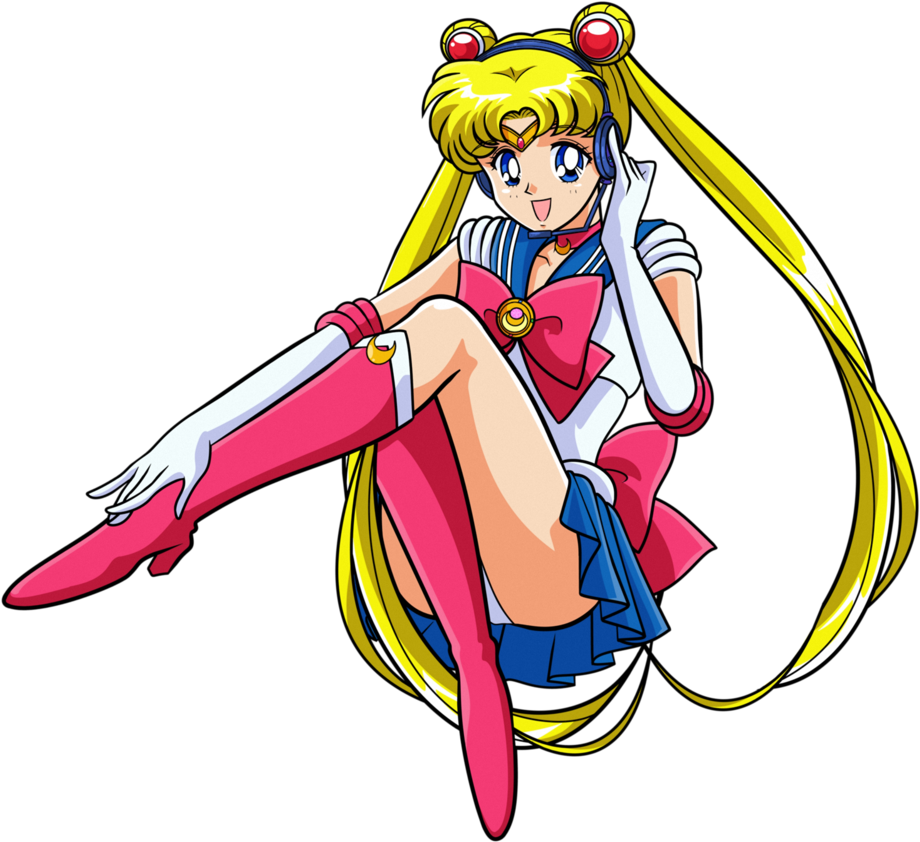 Usagi Tsukino &quot - Sailor Moon And Optimus Prime (940x851), Png Download