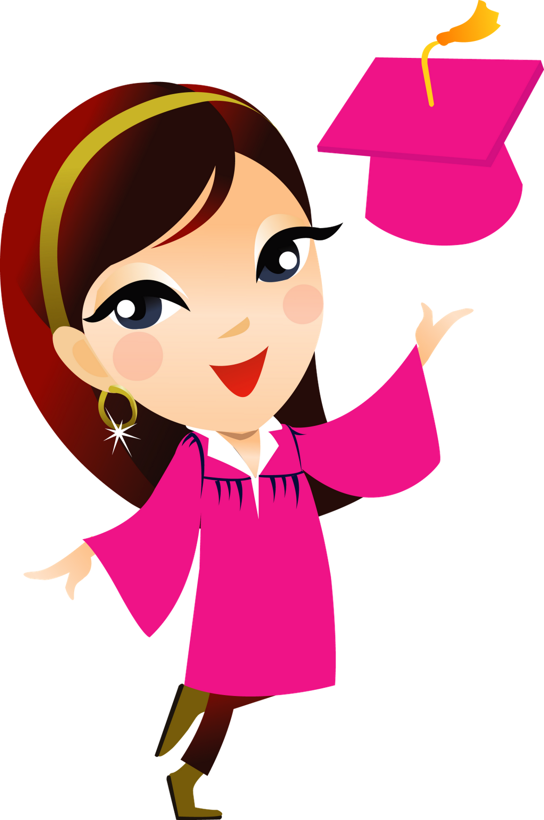 Imagenes De Graduaciones Animadas Ideal Vistalist Co - Frases Para Felicitar A Una Amiga Por Sus Cumpleaños (1063x1600), Png Download