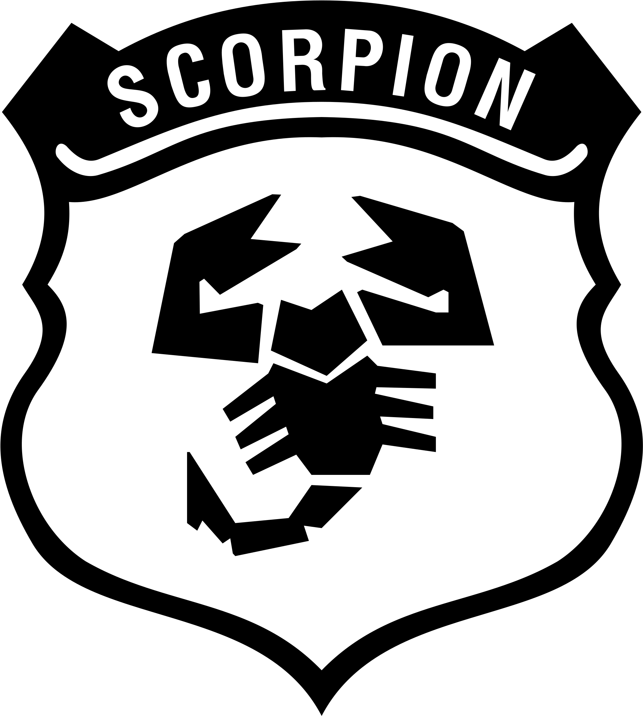 Scorpion Logo Png Transparent - Scorpion Logo (2400x2400), Png Download