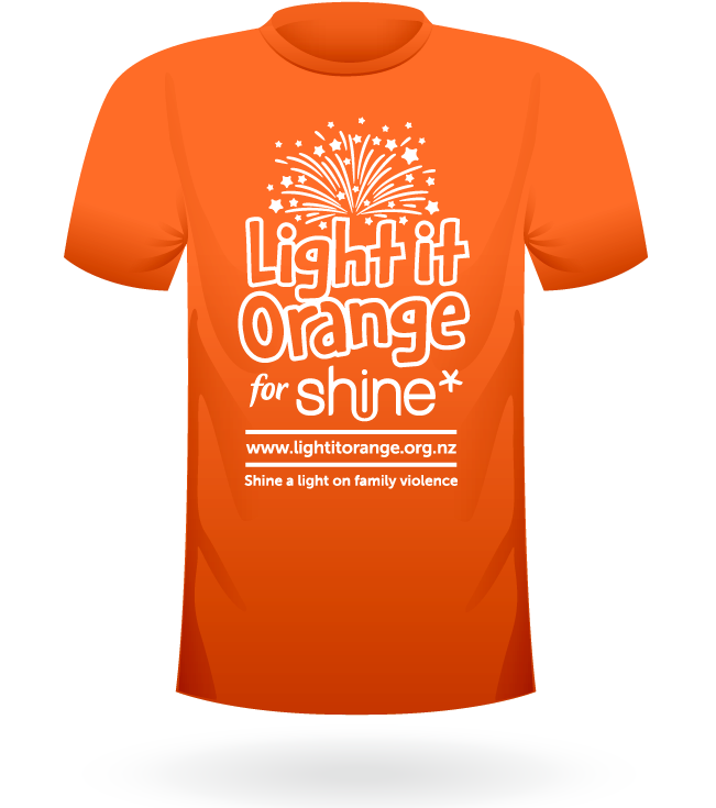 Light It Orange Womens Tee - Light It Orange Shine (800x800), Png Download