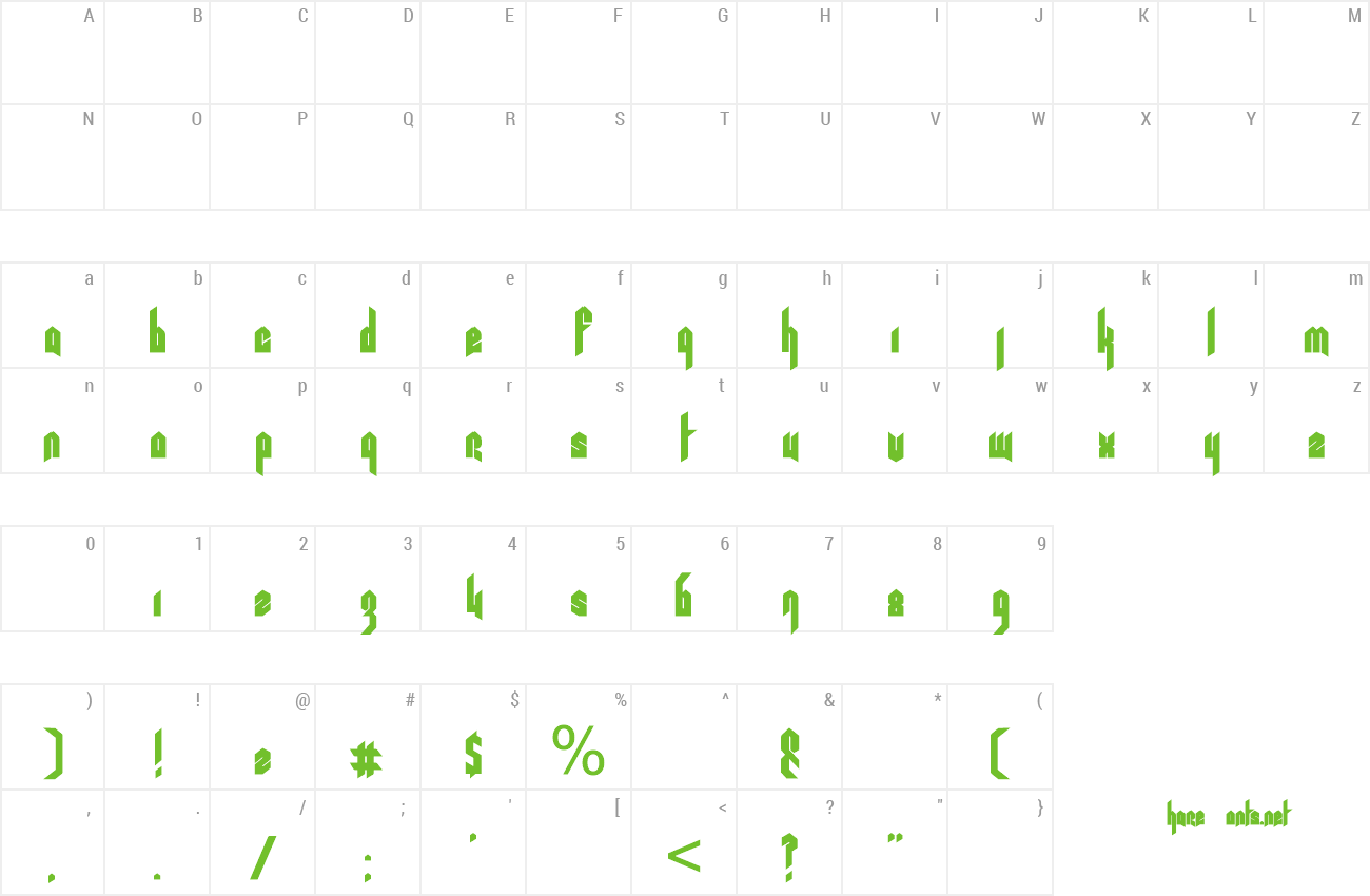 Font Pentagram Preview - Number (1300x850), Png Download