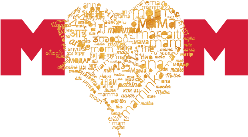 I Heart My Mom - Mother (2048x564), Png Download