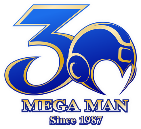 Mega Man 30th Anniversary Png (522x467), Png Download