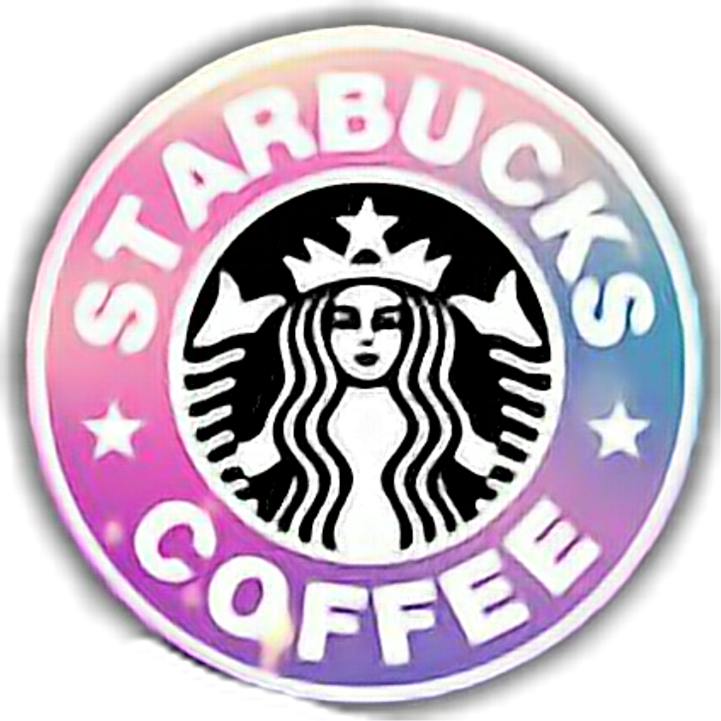 Collection Of Free Starbucks Transparent Galaxy Download - Imagens Do Simbolo Do Starbucks (1024x1024), Png Download