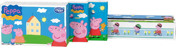 Educa Peppa Pig The Big Mess (600x200), Png Download