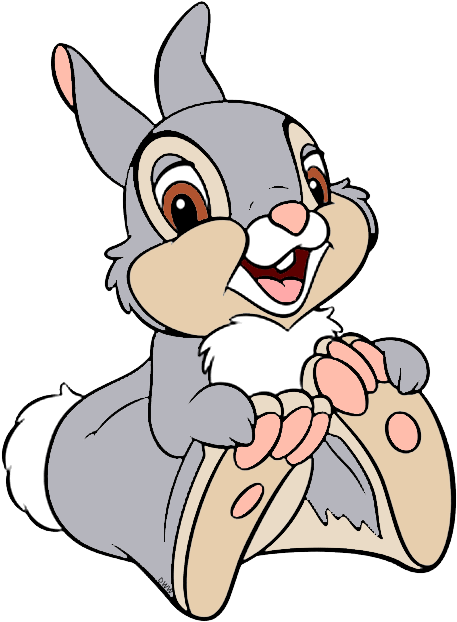 Share This Image - Thumper Clipart (441x600), Png Download