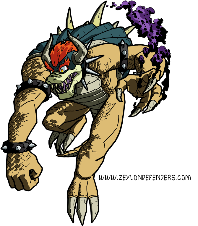 Giga Bowser (800x800), Png Download