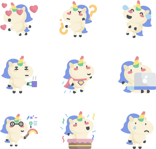 Unicorns - Cyprus Bazar (600x564), Png Download