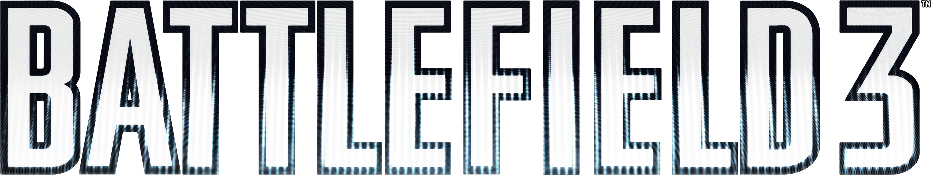 Battlefield 3 Logo Png - Battlefield 3 (3611x726), Png Download