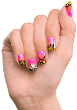 View Full Size Image - Nail Polish (400x410), Png Download