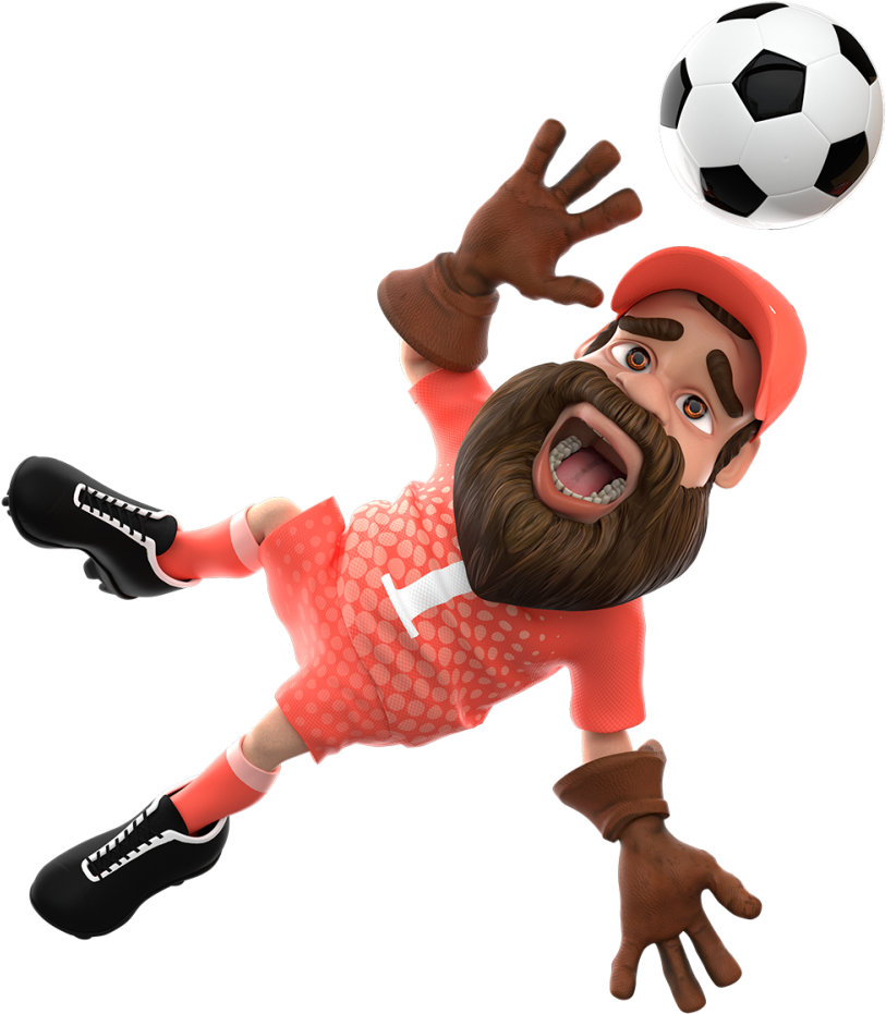 08 Gonzo Pose Footballwidget Thumbnail - Thumbnail (1024x1024), Png Download