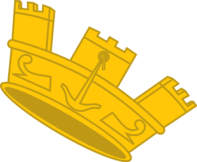 Rich, Gold, Crown, Royal - Crown Clipart Tilted (640x525), Png Download