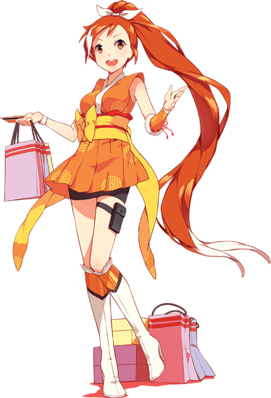 Crunchyroll Store - Hime Crunchyroll (544x799), Png Download