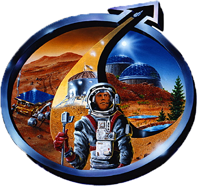 Mars Society Logo - Society On Mars (400x378), Png Download