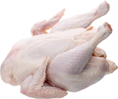 Frozen Turkey - Poultry Chicken Meat (400x335), Png Download