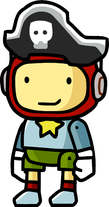 Pirate Hat - Scribblenauts Mustache (366x693), Png Download