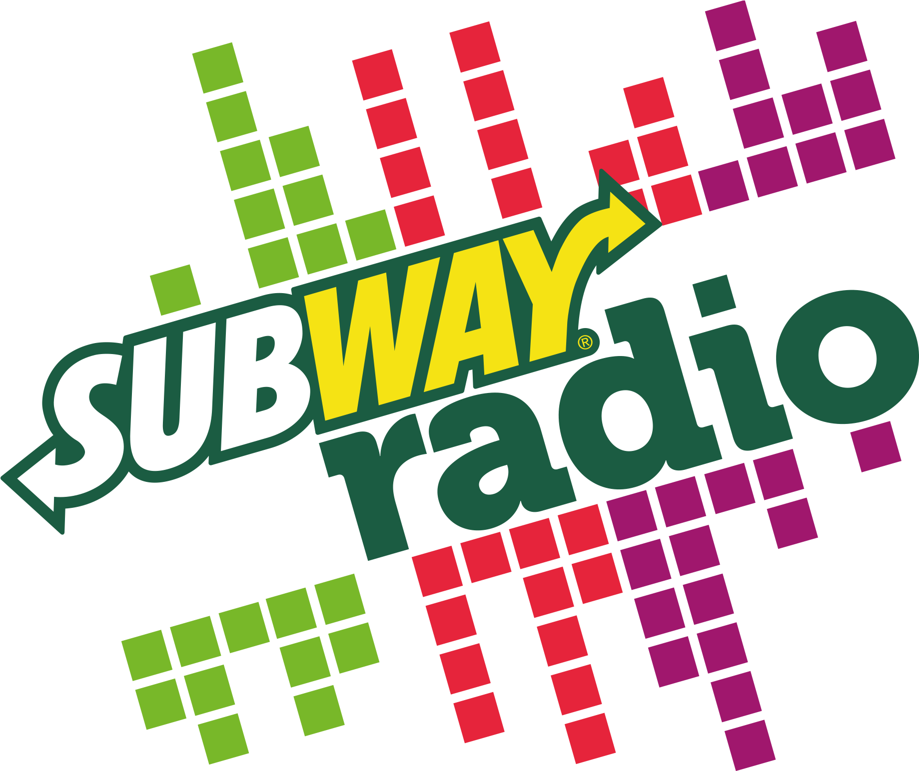 Subway速 Radio - Subway (1850x1546), Png Download