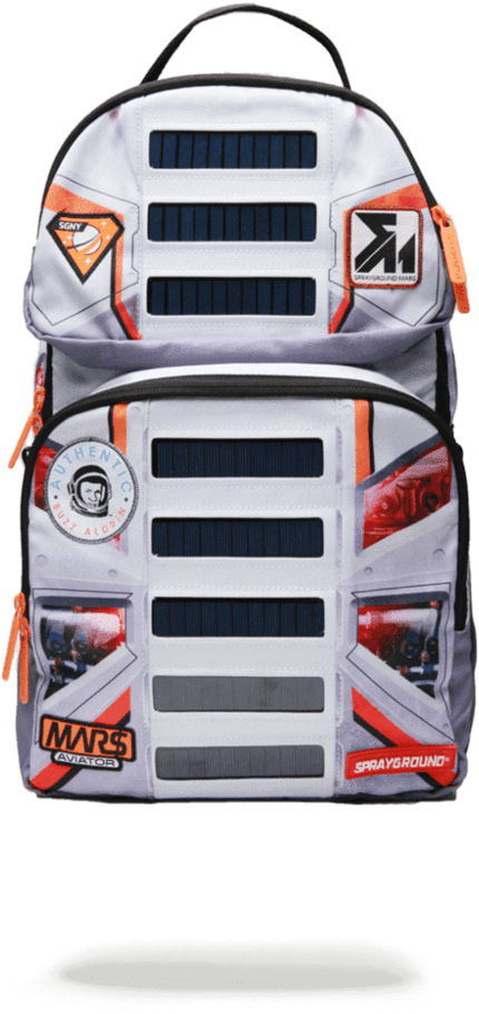 Mission To Mars - Buzz Aldrin Backpack (802x1024), Png Download