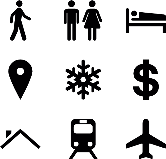 Map Icons - Vector Icon Png Map (600x564), Png Download