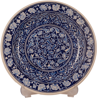 Rumi Designed Plate - Necklace (400x460), Png Download