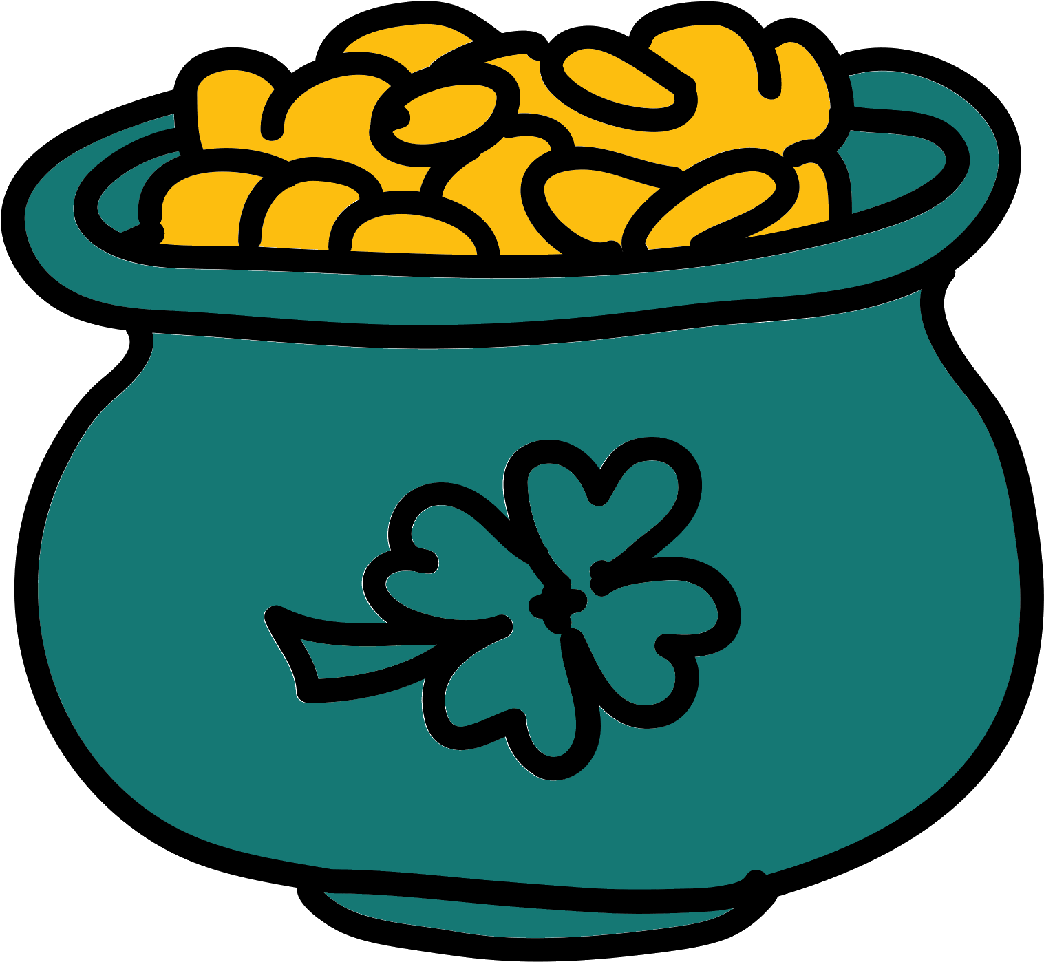 Gold Pot Icon - Icon (1600x1600), Png Download