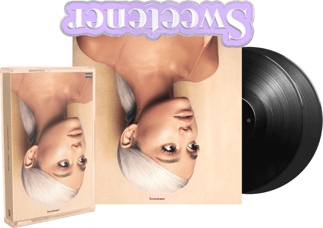 Get Your Vinyl, Cassette And Exclusive Merch At Shop - Sweetener Ariana Grande Vinyl (635x449), Png Download