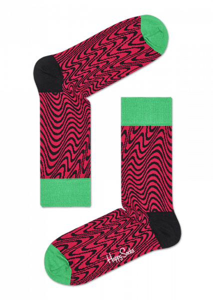 Pewdiepie Wave Sock - Happy Socks Andre (427x600), Png Download