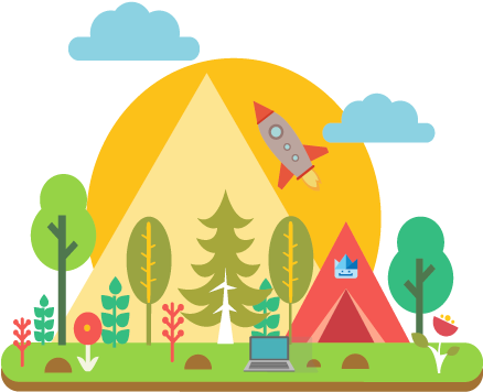 Attend Coding Campssummer - Send A Kid To Camp (470x412), Png Download