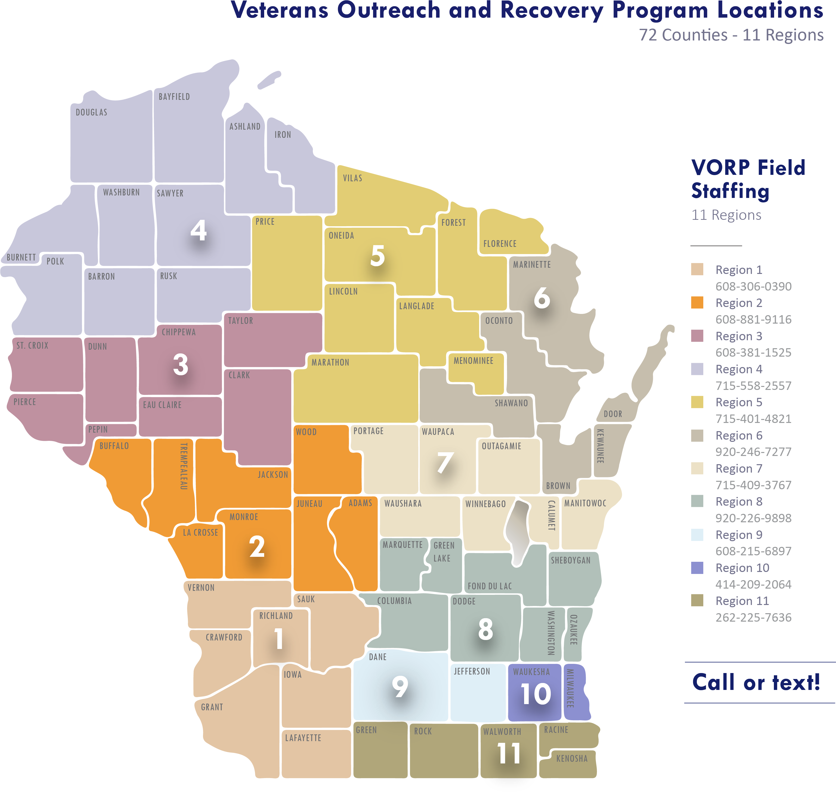 Vorp Map With Phone - Wisconsin (3363x3262), Png Download