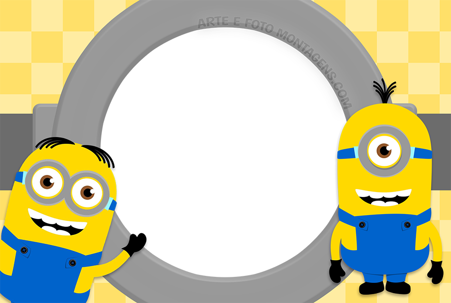 Montagem Para Fotos - Calendario Minions 2019 (898x603), Png Download