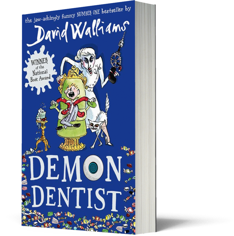 Buy Now - David Walliams Demon Dentist (785x793), Png Download