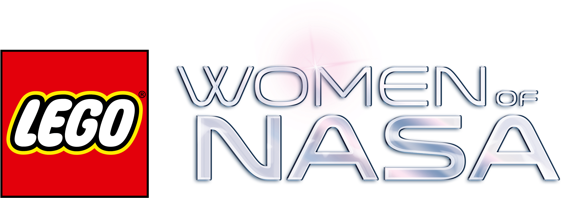 Lego Women Of Nasa Logo - Lego Ninjago Zum Ausdrucken (2429x1076), Png Download