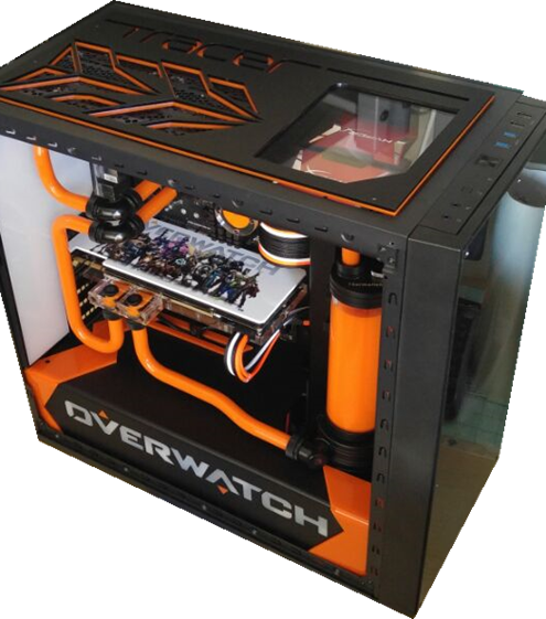 Image002 - Tracer Custom Pc (495x561), Png Download