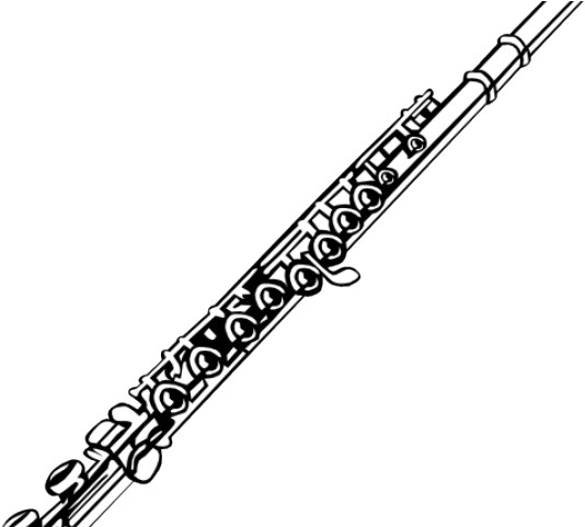 Flute Clipart Line Art - Flute Clip Art (640x480), Png Download