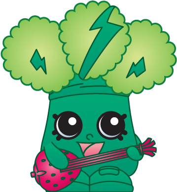 Shopkins With Guitar (400x400), Png Download