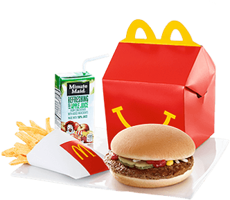 Happy Meal® Hamburger - Happy Meal Chicken Junior (380x380), Png Download