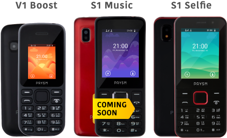 Prysm Feature Mobile Phones - Mobile Phone (581x301), Png Download