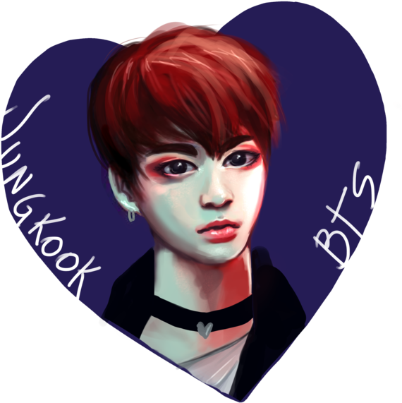 Jungkook Bts By Effy On Deviantart - T-shirt (600x619), Png Download